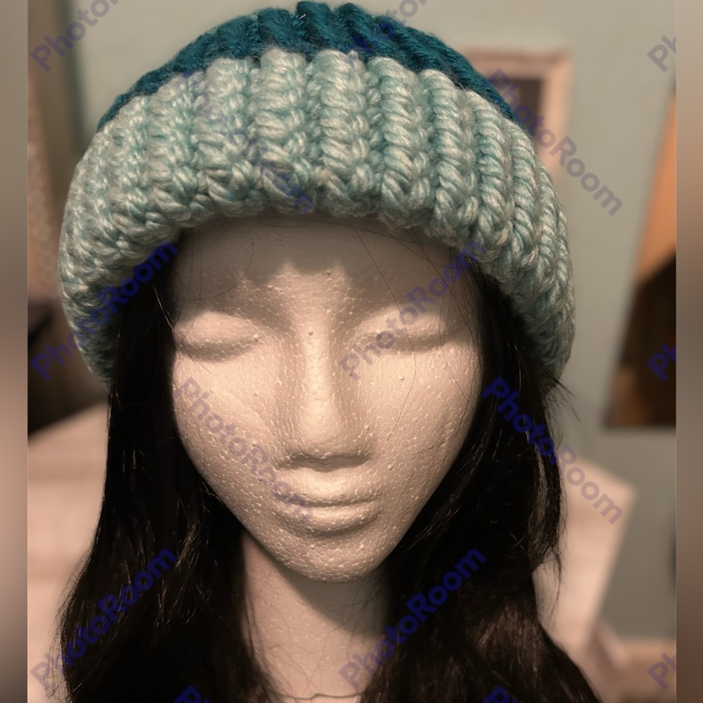 Handmade Knitted Pom Pom Hat